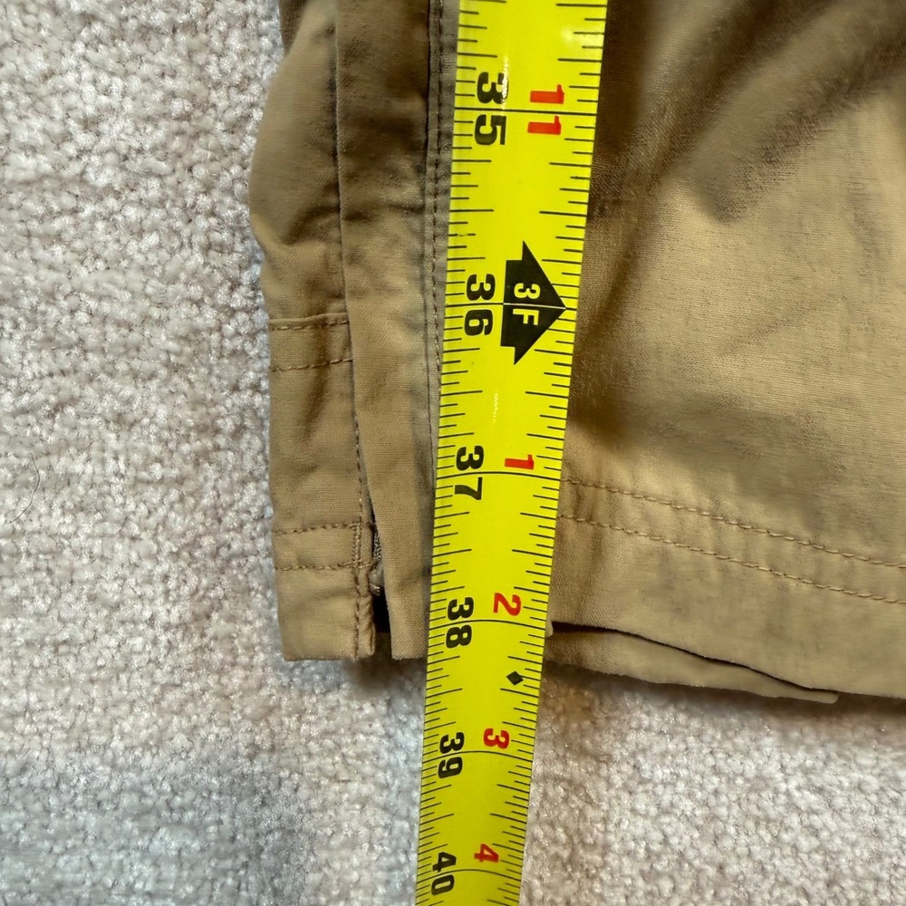 REI Co-op Convertible Cargo Pants Mens 42x30 Tan Sahara Hiking Zip Off Stretch - Picture 10 of 12